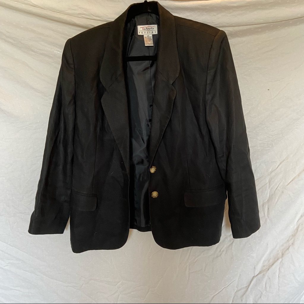 Black Structured Blazer